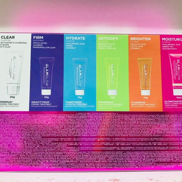 Glamglow Glow Essential Mask + Moisture 6 Items - Picture 2 of 3